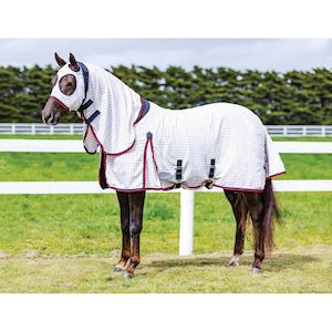 Rugs Accessories: Weatherbeeta Summer Stretch Lite Hooded Combo