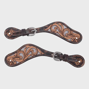 Rider Wear: Circle Y Glitters in Motion Spur Straps