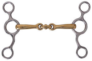 Bits: Platinum German Silver Pro Trainer with Lozenge