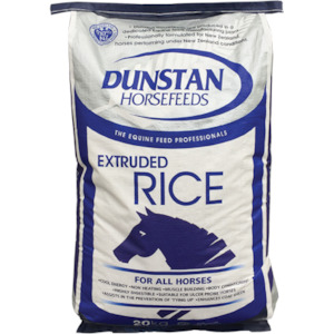 Horse Feed: Dunstan Extruded Rice