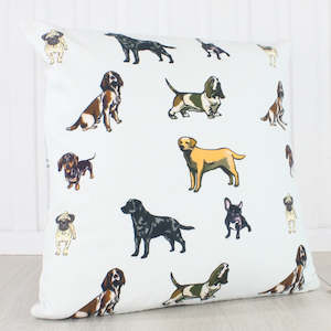 Home Ware: Dogs Country Cushion