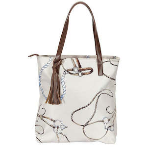 "Lila" Bridles 'n Things Tote Bag
