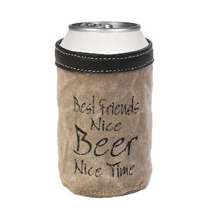 Bags Wallets: Best Friends Nice Beer Can Holder