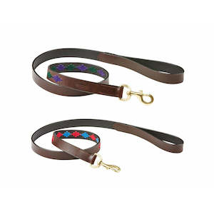 Collars Lead: Weatherbeeta Polo Leather Dog Lead