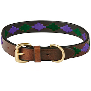 Weatherbeeta Polo Leather Dog Collar