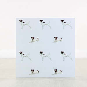 School Stationary: Jack Russells Greeting Card