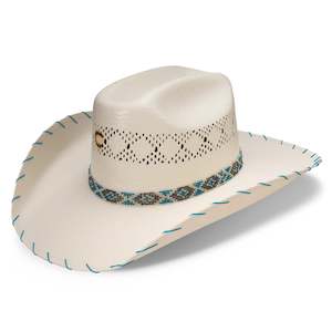 Resistol Hats: Charlie 1 Horse Straw Apache Jr Natural OSFA