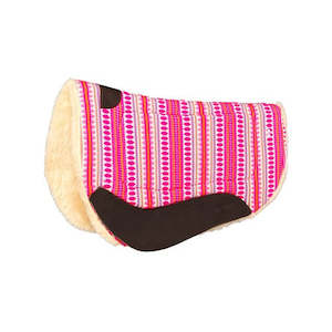 Saddle Blankets Wester: Fort Worth Barrel Contoured Saddle Pad