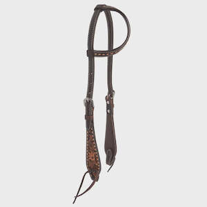 Circle Y Dusty Floral One Ear Headstall