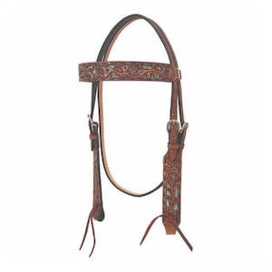Bridles Western: Circle Y Carico Browband Headstall