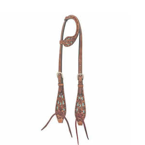 Bridles Western: Circle Y One Ear Gag Cheek Carico