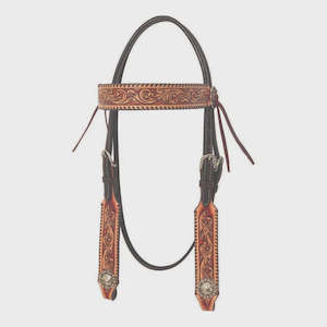 Circle Y Gauge Browband Headstall