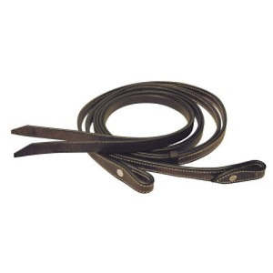 Reins Western: Texas-Tack Split Reins w/Plain Concho Ends