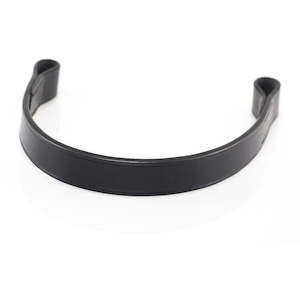 Browbands: Flexible Fit Plain Flat Brownband