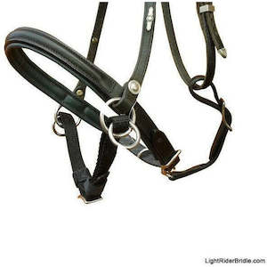 Bridle Accessories: Lightrider Euro Bitless Noseband