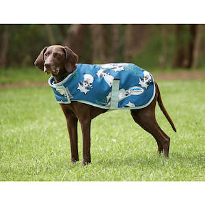 WEATHERBEETA COMFITEC PREMIER FREE PARKA DOG COAT RACCOON PRINT