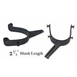 7k Roping: Barstow 25° Bull Spurs LONG SHANK