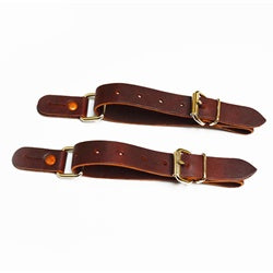 7k Roping: Bareback and Bull 1" Leather Spur Straps