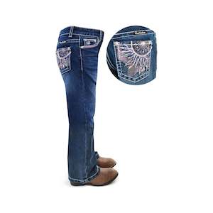Pure Western Girls Willa Boot Cut Jeans