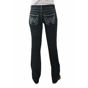 The Look: Wrangler Womens Mid Raise Jeans