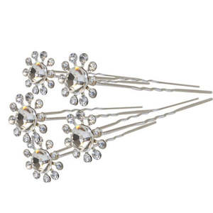 Huntington Hair Pins - Flowerstone 5 piece set