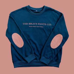 Day 24 Of 24: Bravepants Aquatic Navy Essential Crew Neck