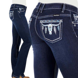 Jean Sale: Pure Western Women's Raina Straight Leg Jean