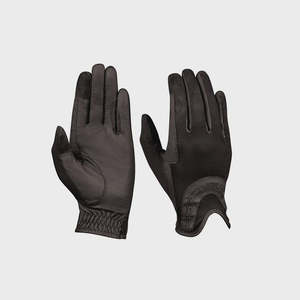 Dublin Pull On Glitter Mesh Back Riding Gloves
