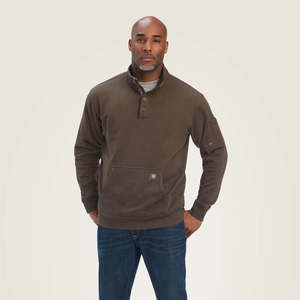 Spring Sale 2024: Ariat Mens Rebar Overtime Fleece Sweater