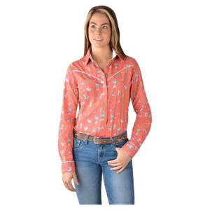 Spring Sale 2024: Pure Western Girls Priscilla Long Sleeve Shirt