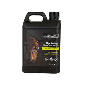 Feed Supplements: Omega Plus Equine Salmon Oil