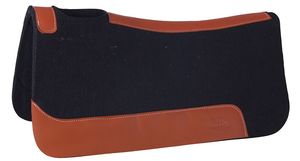 Horse Wear: Double Hill Contoured Wool Felt Saddle Pad