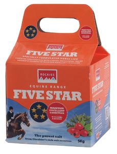 Feed Supplements: Rockies 5 Star Horse Lick 5kg