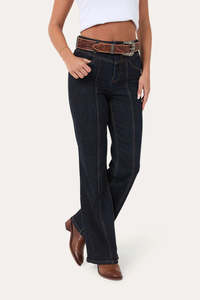 Ringers Western Edith Womens High Rise Bootleg Jean