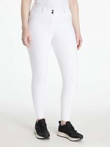 LeMieux Isabelle Full Seat Breeches White