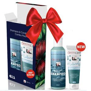 Natural Shampoo & Conditioner Pack Dermcare