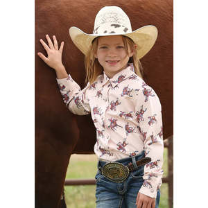 Cinch Cruel Girl Print ~ Pink