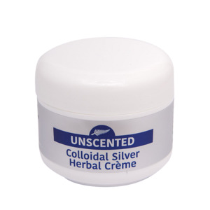 Colloidal Silver Herbal Creme 50g - Unscented