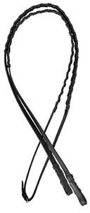 Horse Wear: Platinum Laced Leather Reins