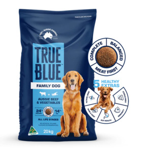 True Blue Family Dog Beef & Veges 20kg