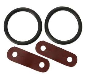 Stirrups Leathers: Korsteel Peacock Iron Spare Band Pair