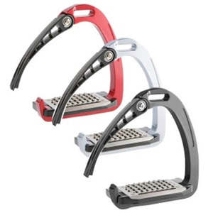 Stirrups Leathers: Acavallo Arena Alupro Safety Aluminium Stirrups