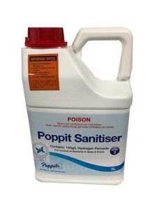 Poppit Sanitiser - 5L - Taupo Poolworld