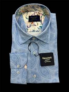 Manschett Azure Paisley