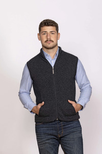 Noble Wilde Sleeveless Zip Jacket