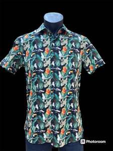 Short Sleeved Shirts: Manschett Jungle
