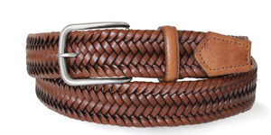 Belts: Robert Charles Tan Leather stretch