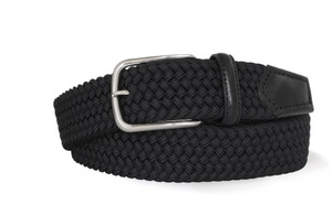 Belts: Robert charles Elastic Black