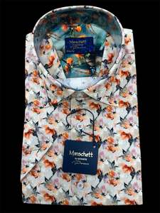 Short Sleeved Shirts: Manschett Carnation