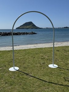 Products: Hoop Wedding Arch Tauranga Party Hire Website
